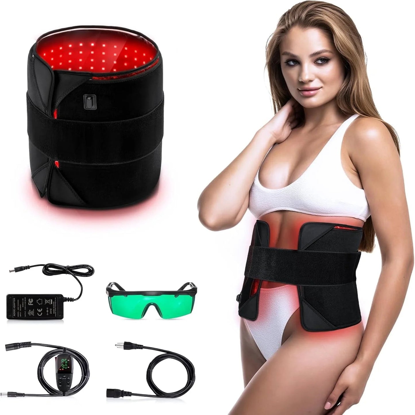 Red Light Therapy Pad Infrared LED Full Body Mat Device Back Muscle Pain Relief, Body Pain Relief, Muscle Repair