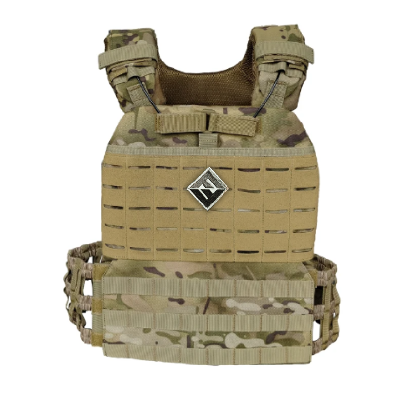 Weight Vest Plate Carrier **Includes 2 Weight Plates**