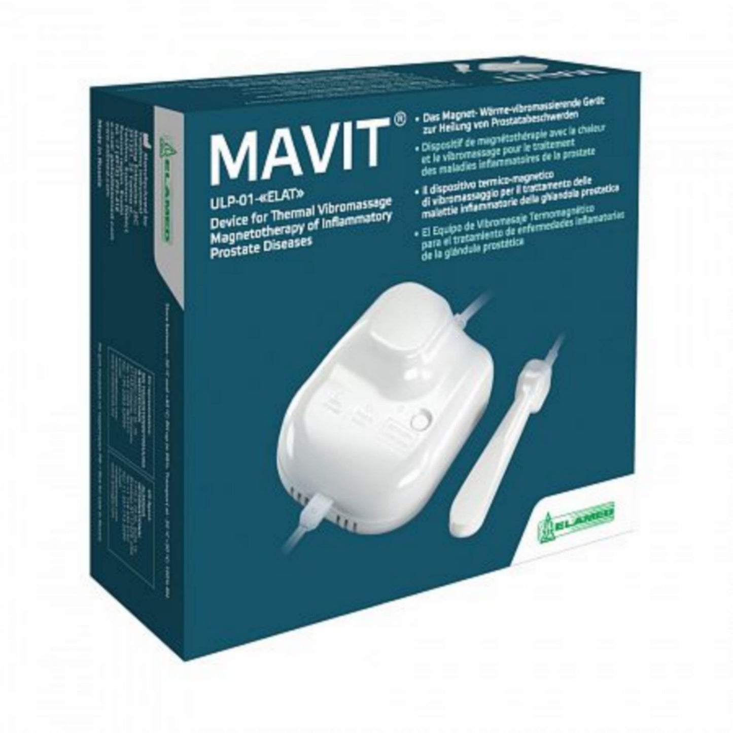 MAVIT (ULP -01) – PEMF device with heating and vibration for erectile dysfunction and Chronic Prostatitis Treatment
