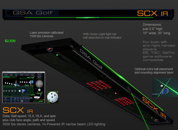 GSA Golf VisTrak SCX IR Pro