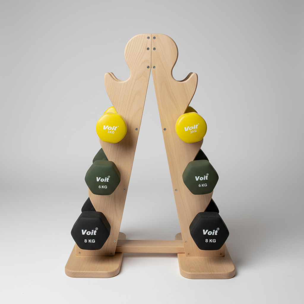 Dumbbell Rack , Wooden Dumbbell Rack, Home Gym Weight Rack , Dumbbell Weight Rack , Home Gym Weight Storage