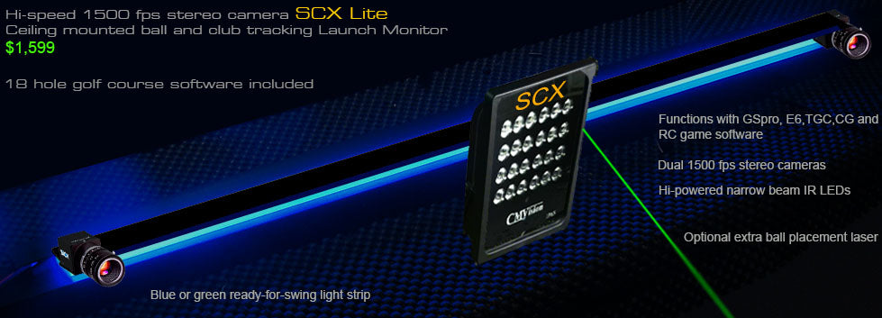 GSA Golf VisTrak SCX Lite